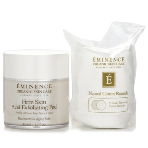 Peel Tẩy Da Chết Eminence Firm Skin Acai 50ml Kèm 35 Bông Tẩy Trang Hai Mặt chính hãng