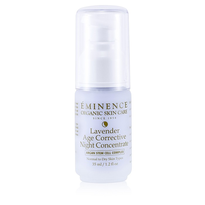 Eminence Lavender Age Corrective Night Concentrate For Normal To Dry Skin Especially Mature 35ml