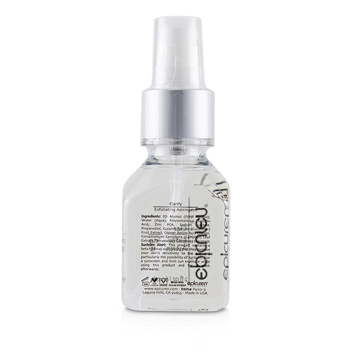 Epicuren Clarify Exfoliating Astringent For Normal Oily Congested Skin Types 60ml
