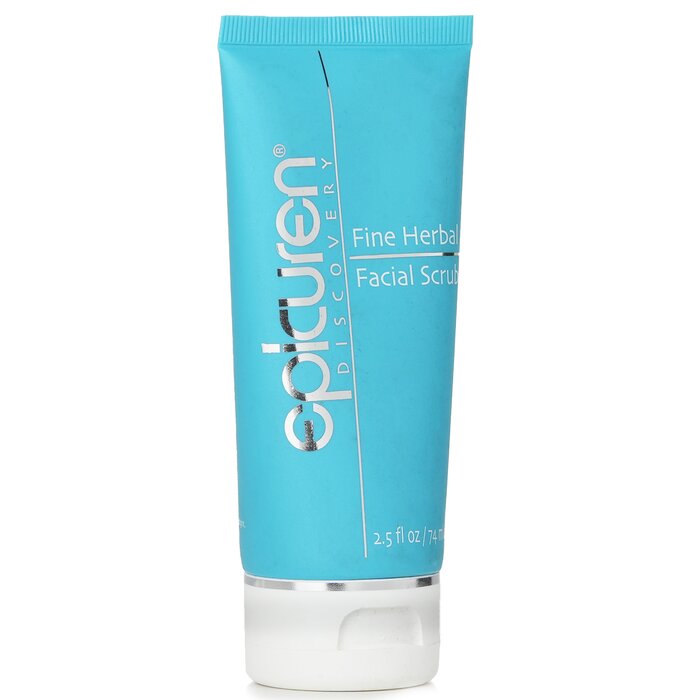 Epicuren Fine Herbal Facial Scrub For Dry Normal Combination Skin Types 74ml