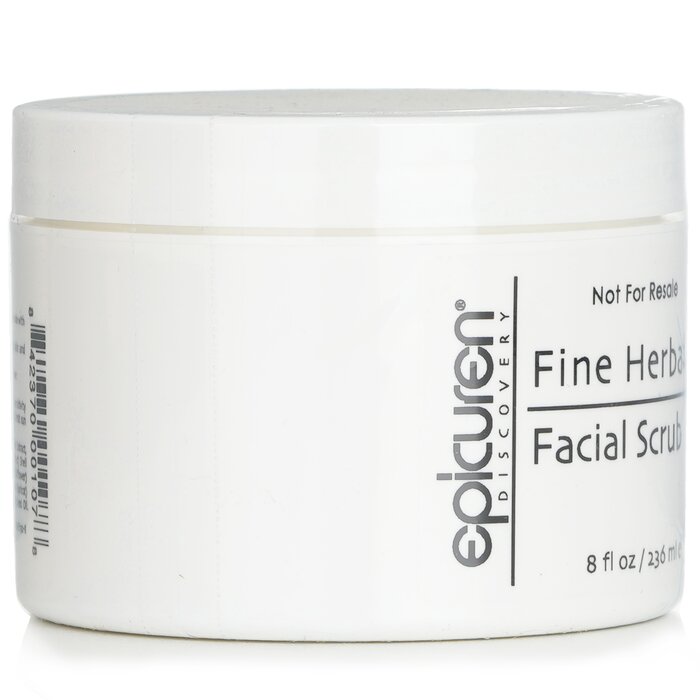 Epicuren Fine Herbal Facial Scrub For Dry Normal Combination Skin Types Salon Size 236ml
