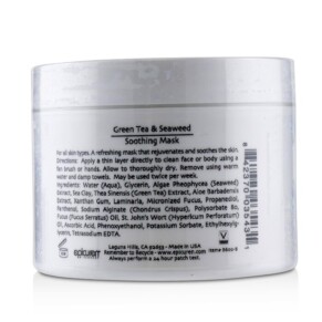 Epicuren Green Tea Seaweed Soothing Mask Salon Size 250ml