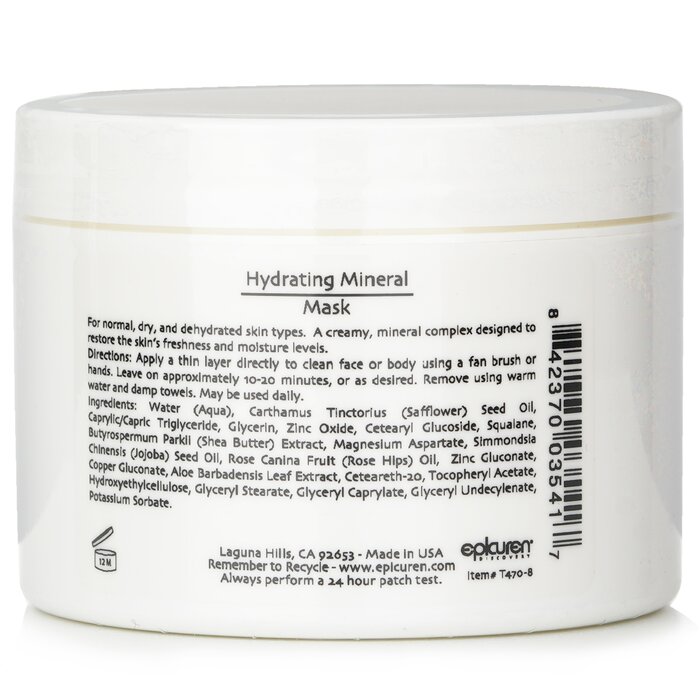 Mặt nạ khoáng dưỡng ẩm Epicuren cho da thường khô & da mất nước 250ml giá rẻ
