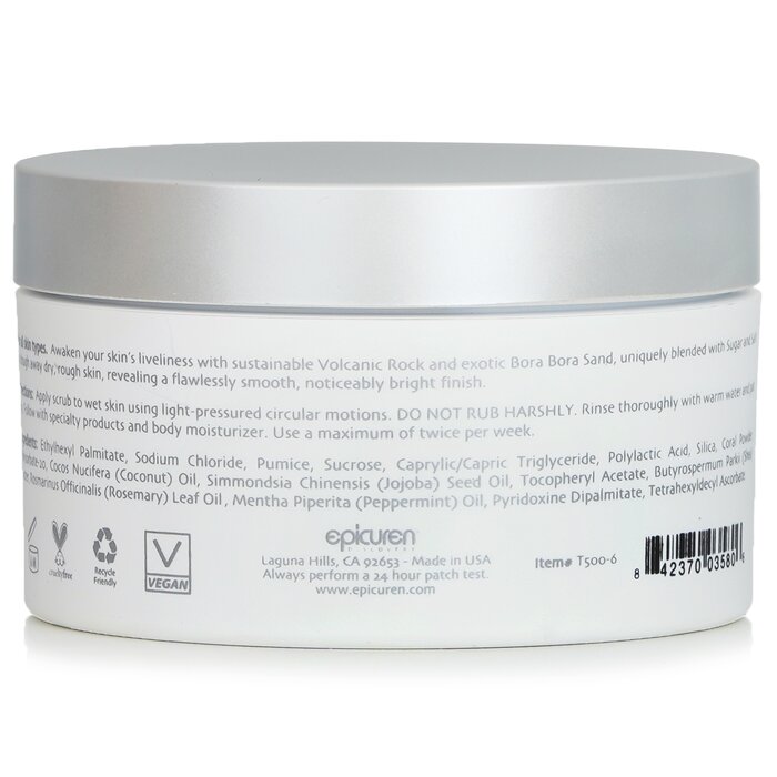 Tẩy tế bào chết cơ thể Epicuren Mint Renewal White Sand 190g giá rẻ