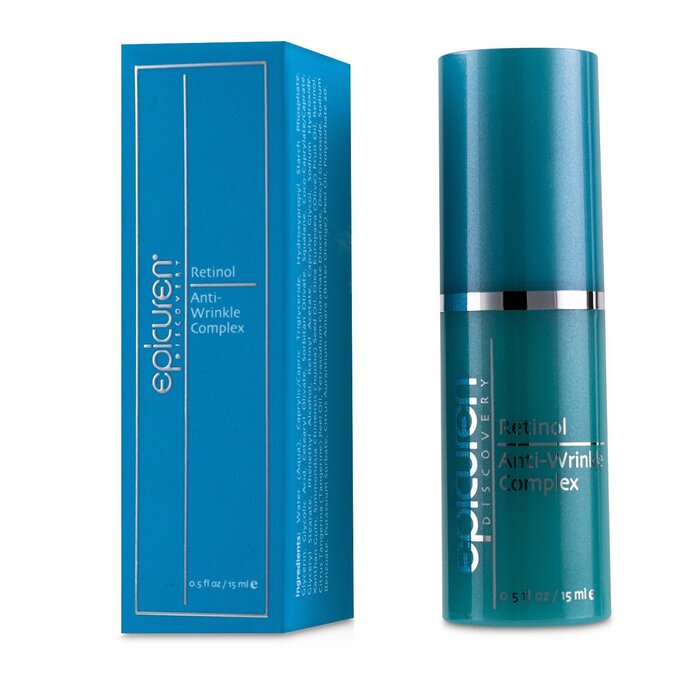 Epicuren Retinol Anti Wrinkle Complex For Dry Normal Combination Oily Skin Types 15ml