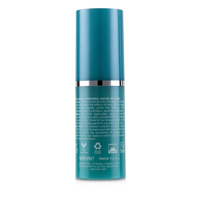 Sản phẩm chống nhăn retinol Epicuren cho da khô, da thường, da hỗn hợp, da dầu 15ml giá rẻ