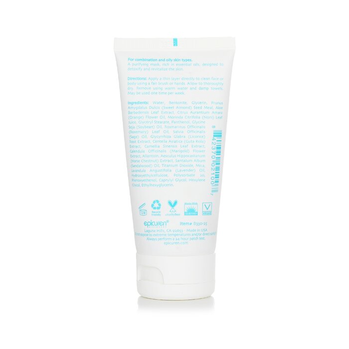 Mặt nạ đất sét Volcanic Epicuren cho da hỗn hợp & da dầu 74ml giá rẻ