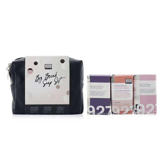 Erno Laszlo Big Break Soap Set Sea Mud Deep Cleansing Bar 50g