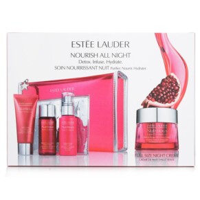 Bộ sản phẩm Estee Lauder Nutritious Super Pomegranate Dưỡng Ẩm Ban Đêm 4 Món giá rẻ