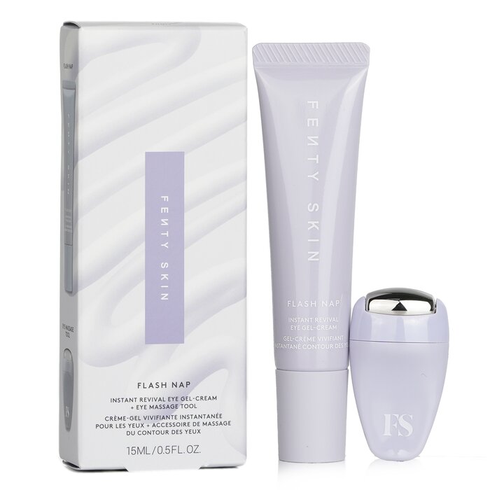 Fenty Beauty By Rihanna Fenty Skin Flash Nap Instant Revival Eye Gel Cream Eye Massage Tool 2Pcs