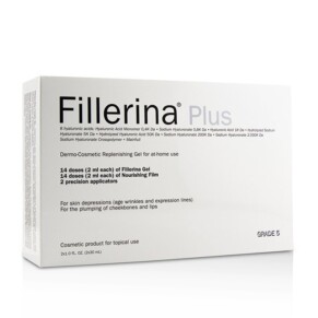 Fillerina Dermo Cosmetic Replenishing Gel For At Home Use Grade 5 Plus 2x30ml
