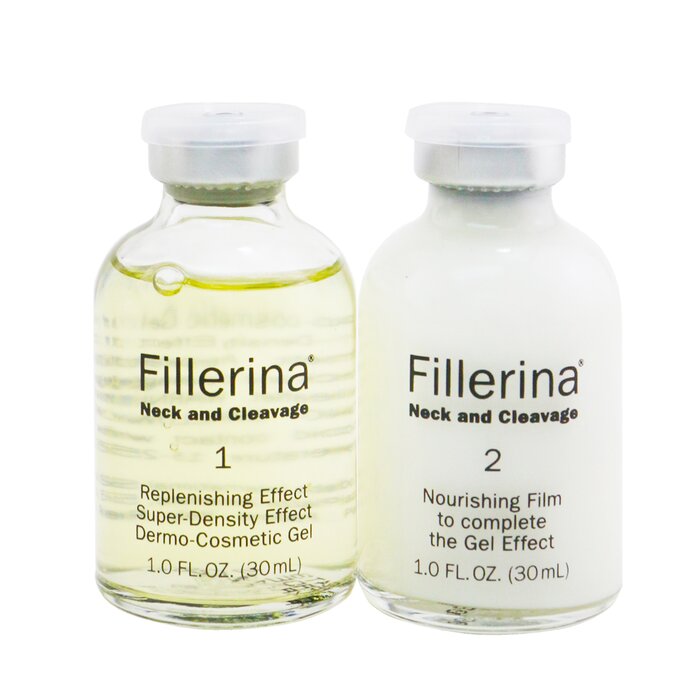 Fillerina Neck Cleavage Replenishing Gel For The Wrinkles The Saggings Of Neck Clevage Grade 4 Exp Date 11 2022 2x30ml
