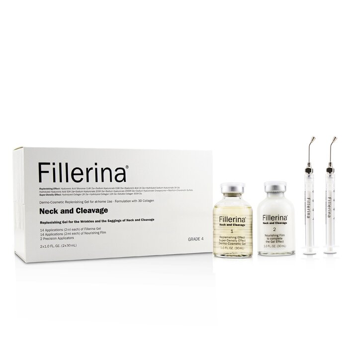 Fillerina Neck Cleavage Replenishing Gel For The Wrinkles The Saggings Of Neck Clevage Grade 5 Exp Date 11 2022 2x30ml