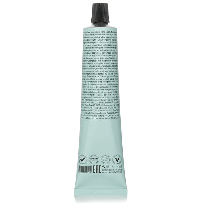 Kem dưỡng tay kháng khuẩn Grown Alchemist chiết xuất tràm trà, gỗ tuyết tùng, & ylang ylang 65ml giá rẻ