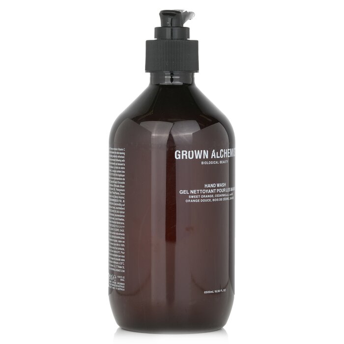 Grown Alchemist Hand Wash Sweet Orange Cedarwood Sage 500ml