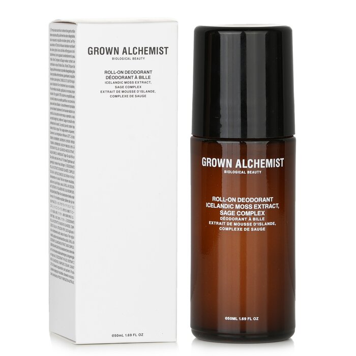 Grown Alchemist Roll On Deodorant With Icelandic Moss Extract Sage Complex 50ml