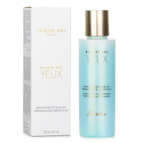 Guerlain Pure Radiance Cleanser Beaute Des Yuex Lash Protecting Biphase Eye Make Up Remover 125ml