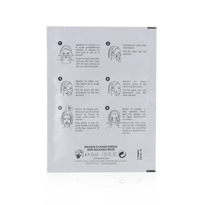 Guinot Newhite Brightening Mask Packaging Slightly Damaged 7Sheets