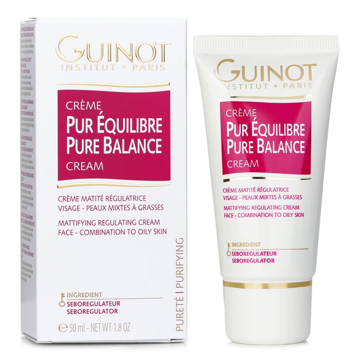 Guinot Pure Balance Cream Daily Oil Control For Combination Or Oily Skin 50ml