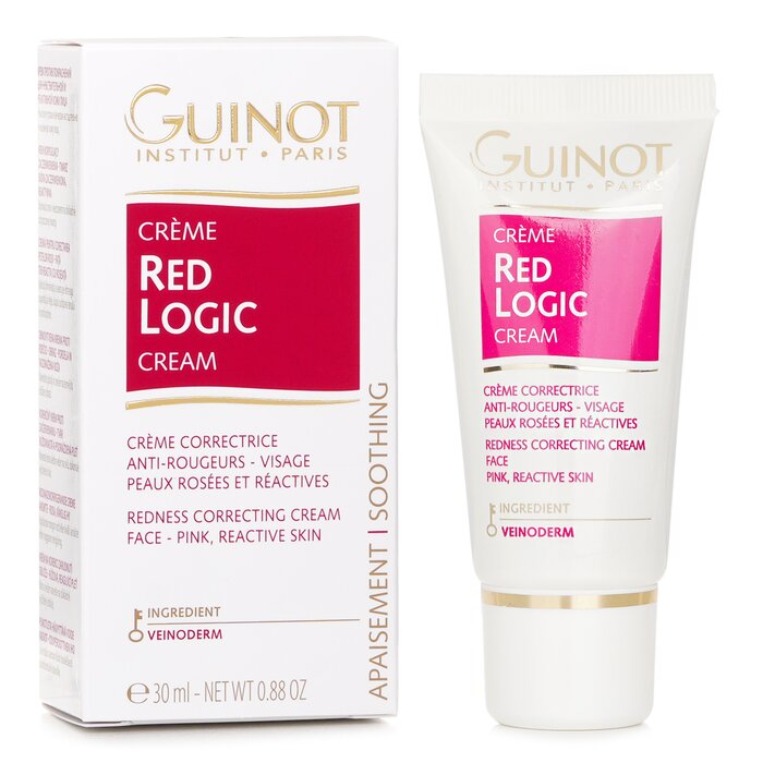Guinot Red Logic Face Cream For Reddened Reactive Skin 30ml