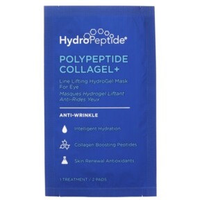 Hydropeptide Polypeptide Collagel Line Lifting Hydrogel Mask For Eye 8 Treatments