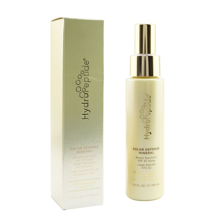 Hydropeptide Solar Defense Mineral Broad Spectrum Spray SPF 30 100ml