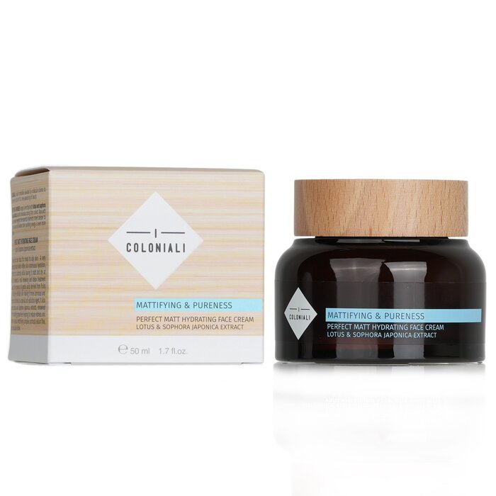 I Coloniali Mattifying Pureness Perfect Matt Hydrating Face Cream 50ml
