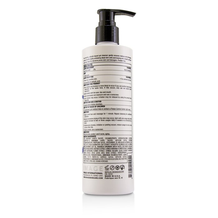 Image Clear Cell Salicylic Gel Cleanser Salon Size 355ml