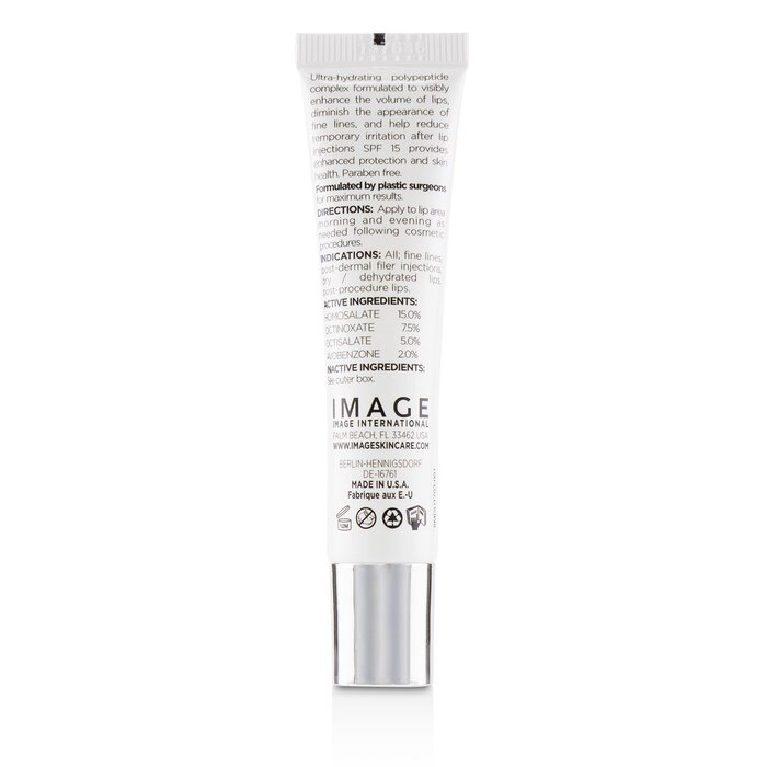Sản phẩm nâng cấp môi Image Ronert Md phục hồi collagen sau điều trị SPF 15 15ml giá rẻ