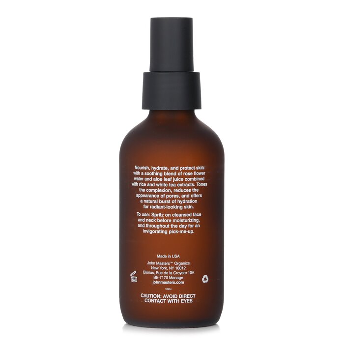 Nước xịt toning hydrat hóa hoa hồng lô hội John Masters Organics 125ml giá rẻ