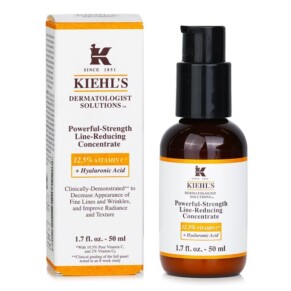 Kiehl's Dermatologist Solutions Powerful Strength Line Reducing Concentrate With 12 5 Vitamin C Hyaluronic Acid 50ml