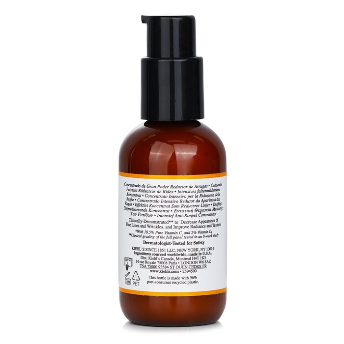 Tinh Chất Giảm Nhăn Kiehl's Powerful Strength Line Reducing Concentrate 12 5 Vitamin C Hyaluronic Acid 75ml giá rẻ