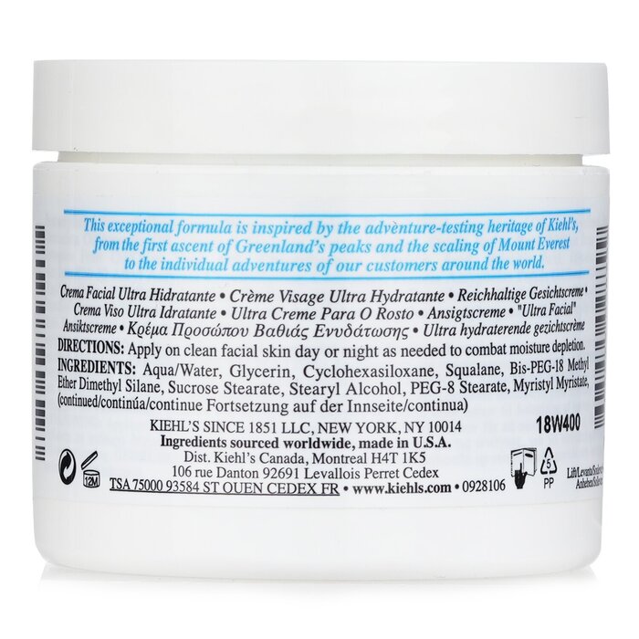 Kem Dưỡng Da Kiehl's Ultra Facial 125ml giá rẻ
