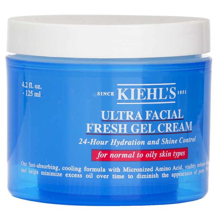 Kiehl's Ultra Facial Oil Free Gel Cream For Normal To Oily Skin Types 125ml