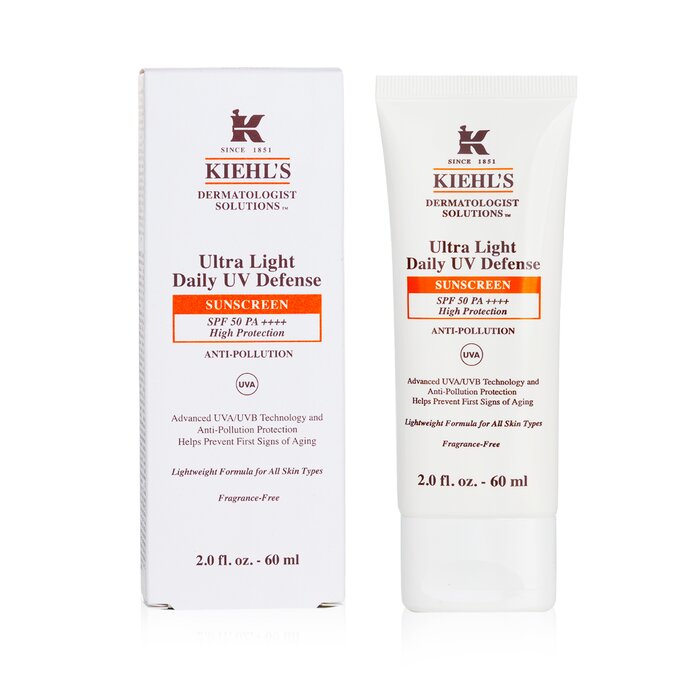 Kiehl's Ultra Light Daily Uv Defense SPF 50 60ml