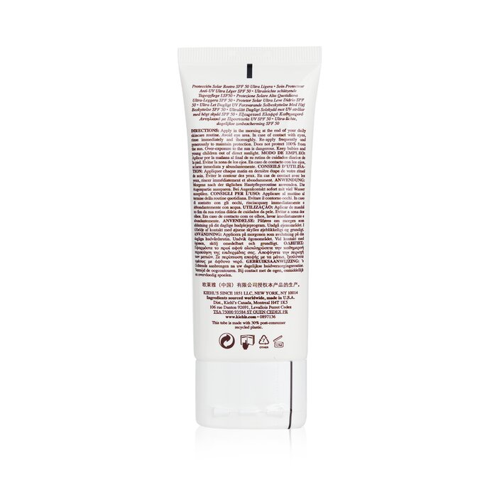 Kiehl's Chống Nắng Hằng Ngày Siêu Nhẹ SPF 50 60ml giá rẻ