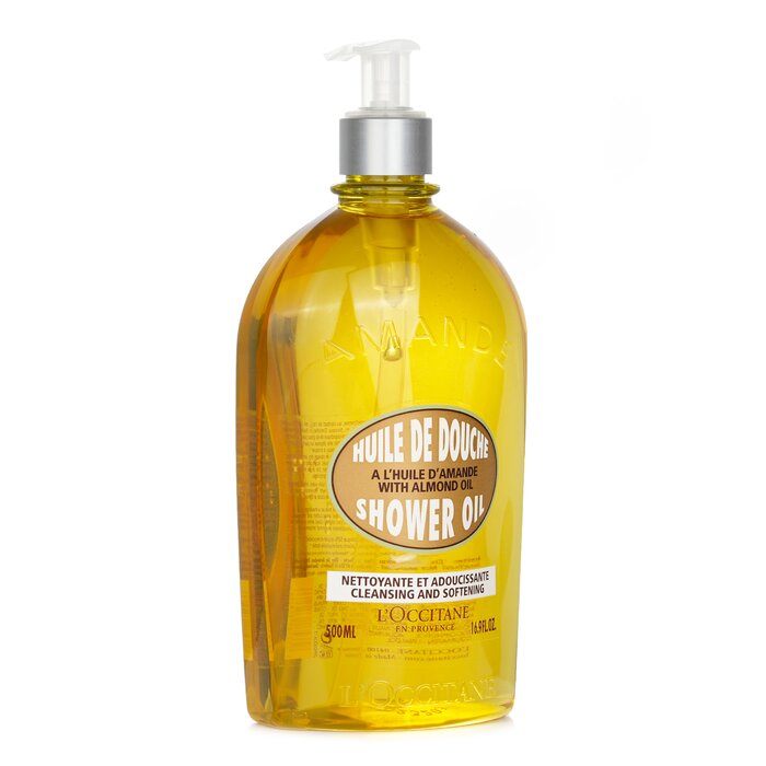 L Occitane Almond Cleansing Soothing Shower Oil 500ml