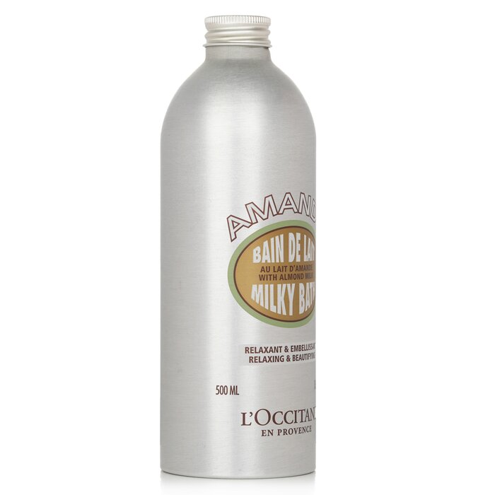 L Occitane Almond Milky Bath With Almond Milk Relaxing Beautifying 500ml