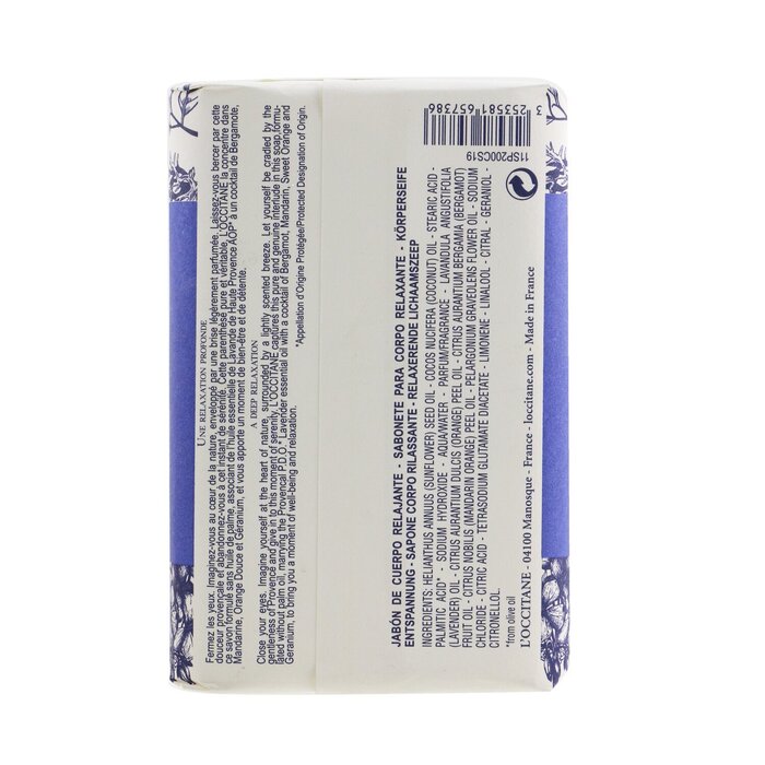 Xà phòng cơ thể thư giãn L'Occitane Aromachologie Cocon De Serenite 200g giá rẻ
