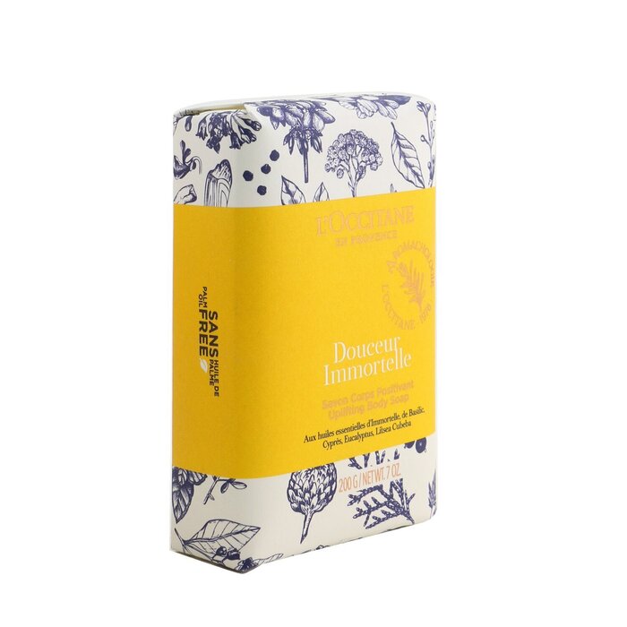 L Occitane Aromachologie Douceur Immortelle Uplifting Body Soap 200g