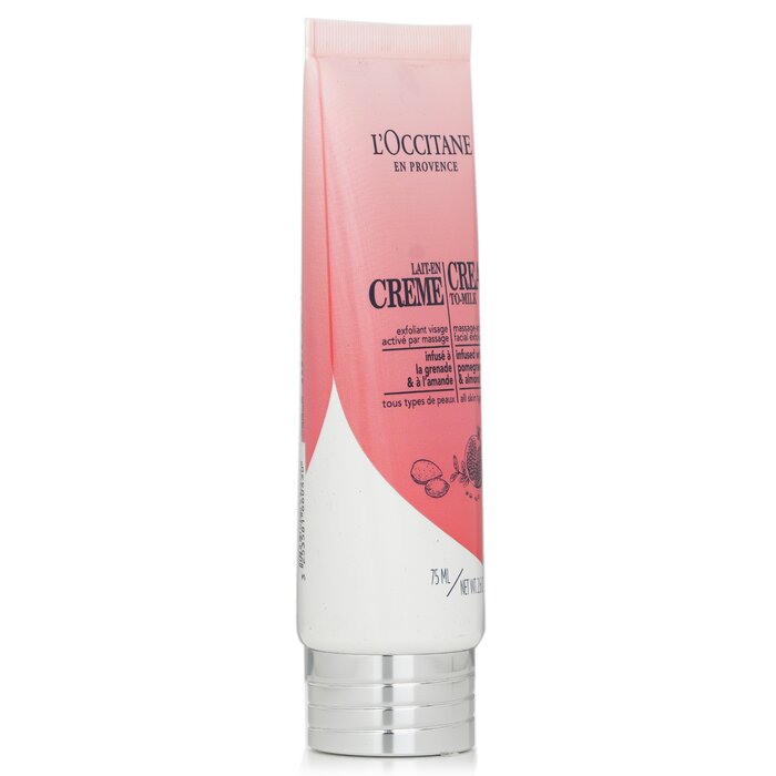 L Occitane Cream To Milk Facial Exfoliant 75ml