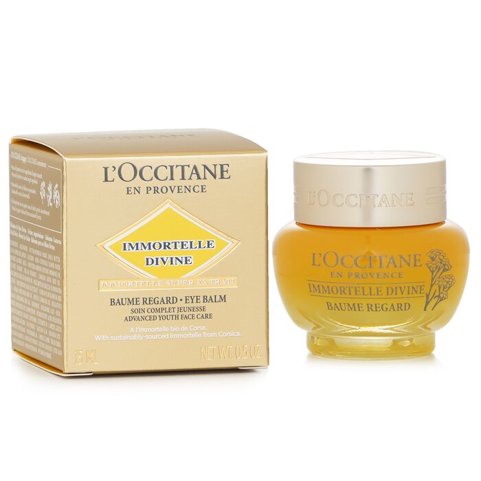 L Occitane Immortelle Divine Eye Balm Ultimate Youth Eye Balm 15ml
