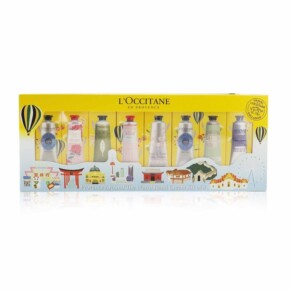 Kem dưỡng tay L'Occitane Provence bộ 8 chiếc 2x bơ shea 1x hoa hồng hoa anh đào oải hương mẫu đơn hạnh nhân verbena 30ml chính hãng