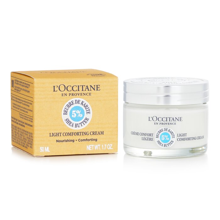 L Occitane Shea Butter 5 Light Comforting Cream 50ml