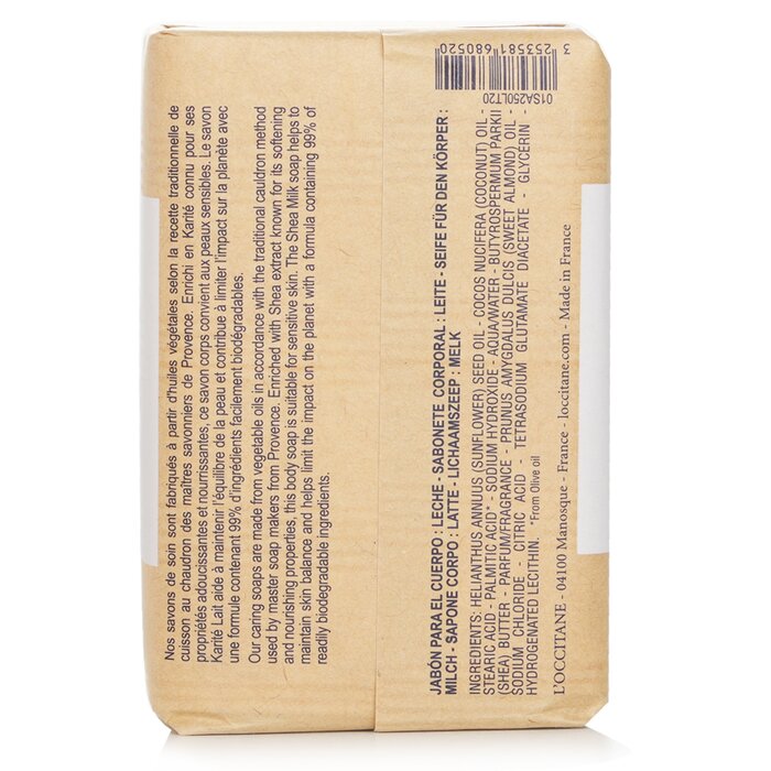 Xà Phòng Dưỡng Ẩm Chiết Xuất Bơ Shea L'Occitane 250g cho Da Nhạy Cảm giá rẻ