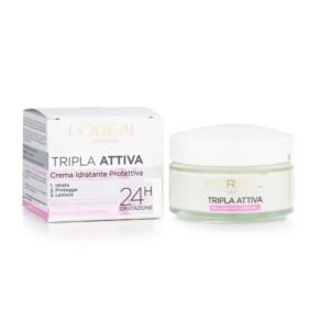 L Oreal 24H Triple Active Protective Moisturizer For Dry Sensitive Skin 50ml