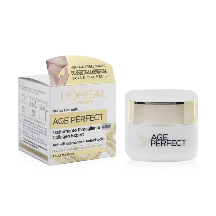 L Oreal Age Perfect Collagen Expert Reflective Treatment Day Cream For Mature Skin 50ml