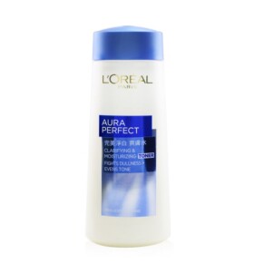 Nước hoa hồng dưỡng ẩm làm sáng da L'Oreal Aura Perfect 200ml chính hãng