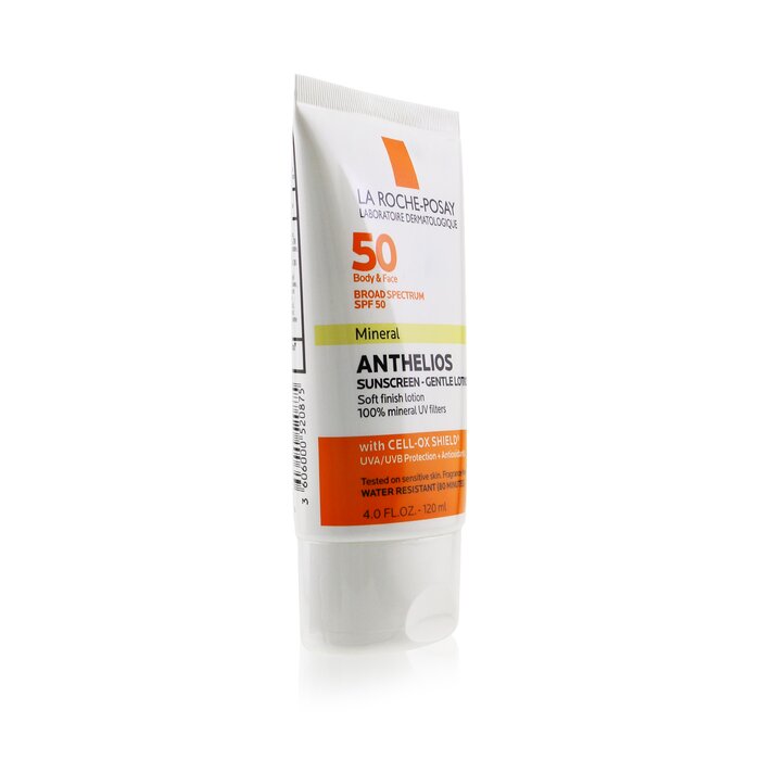 La Roche Posay Anthelios 50 Mineral Sunscreen Gentle Lotion For Face Body SPF 50 120ml