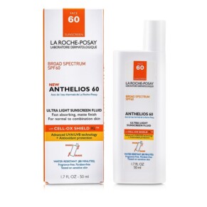 Kem chống nắng La Roche Posay Anthelios 60 Dạng Lỏng Siêu Nhẹ cho Da Thường & Da Hỗn Hợp 50ml chính hãng